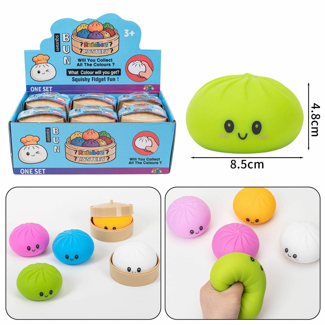 Squishy dumpling big 1 kleur