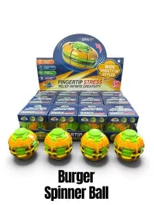 fidget spinner hamburger