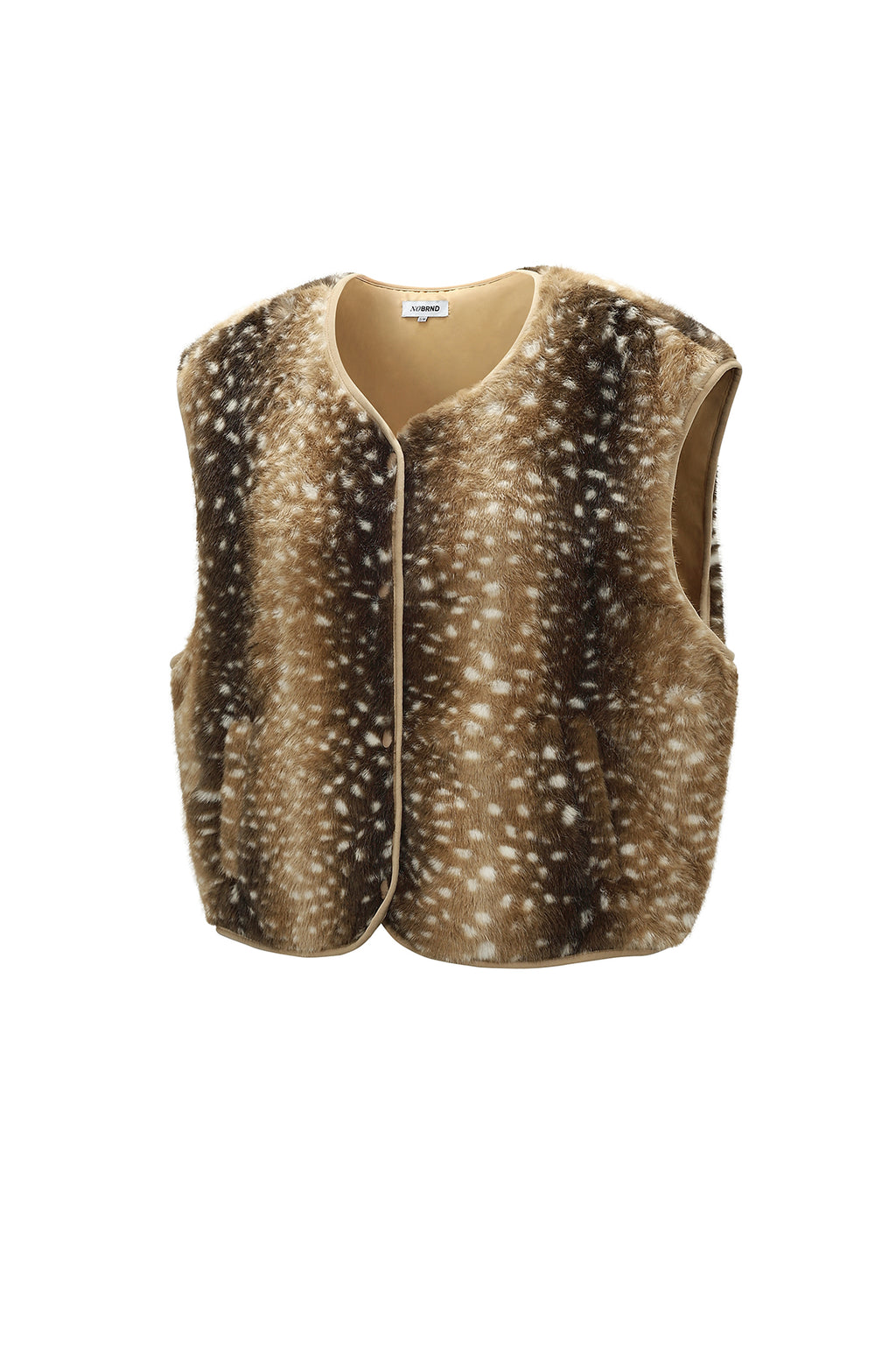 Heerlijk zacht gilet - Bambi print