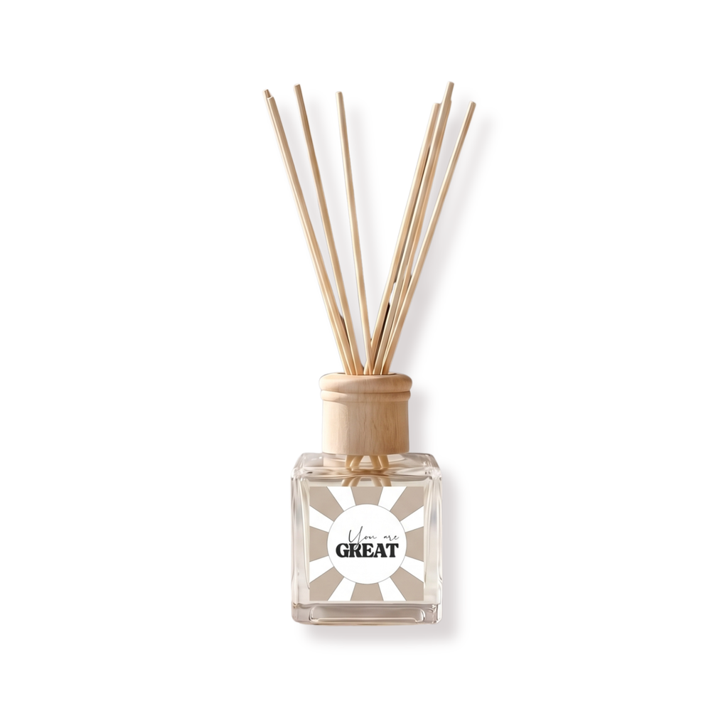Geurstokjes - Je bent geweldig - Fris wasgoed - 100 ml