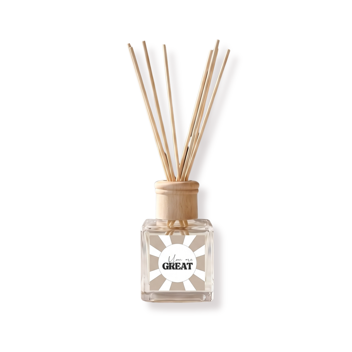 Geurstokjes - Je bent geweldig - Fris wasgoed - 100 ml