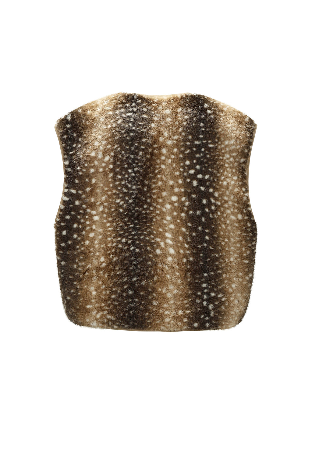 Heerlijk zacht gilet - Bambi print