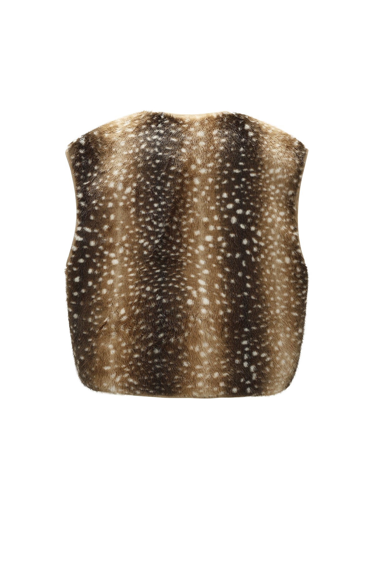 Heerlijk zacht gilet - Bambi print