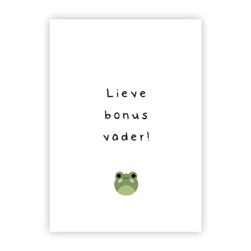 Wenskaart | Lieve bonus vader!