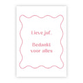 Wenskaart | Lieve juf