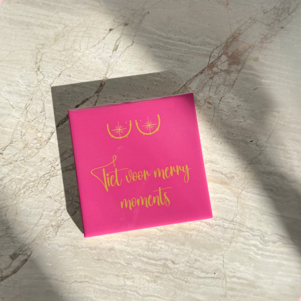 Tegeltje - Tiet voor Merry moments