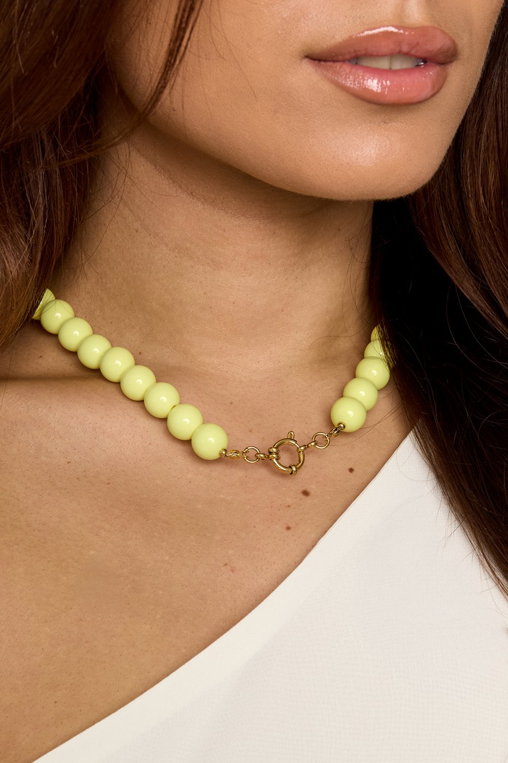 ketting met medium kralen