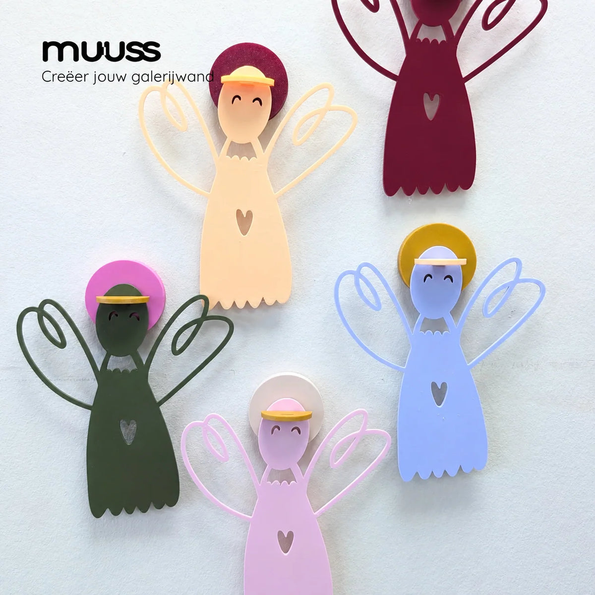 MUUSS – wanddecoratie - Engel