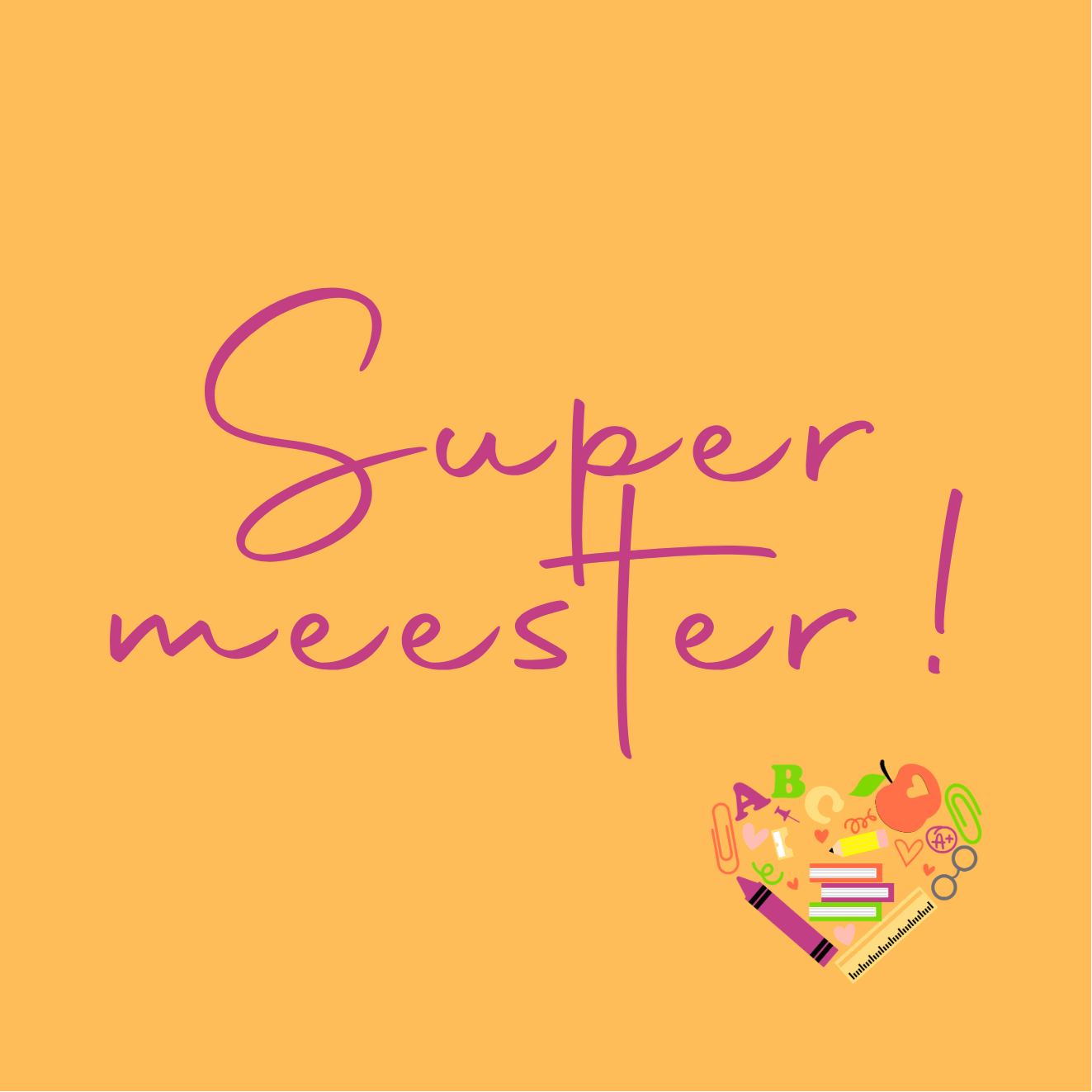 Tegeltje meester