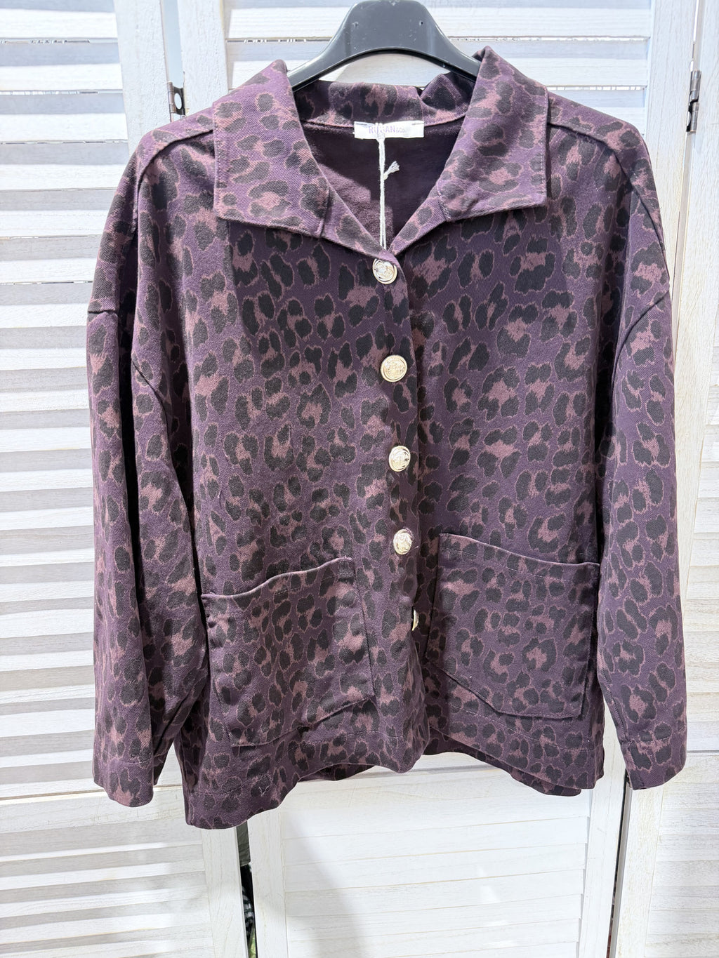Leo Jacket – Burgundy