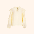Ruffle Blouse – Zacht & Luchtig