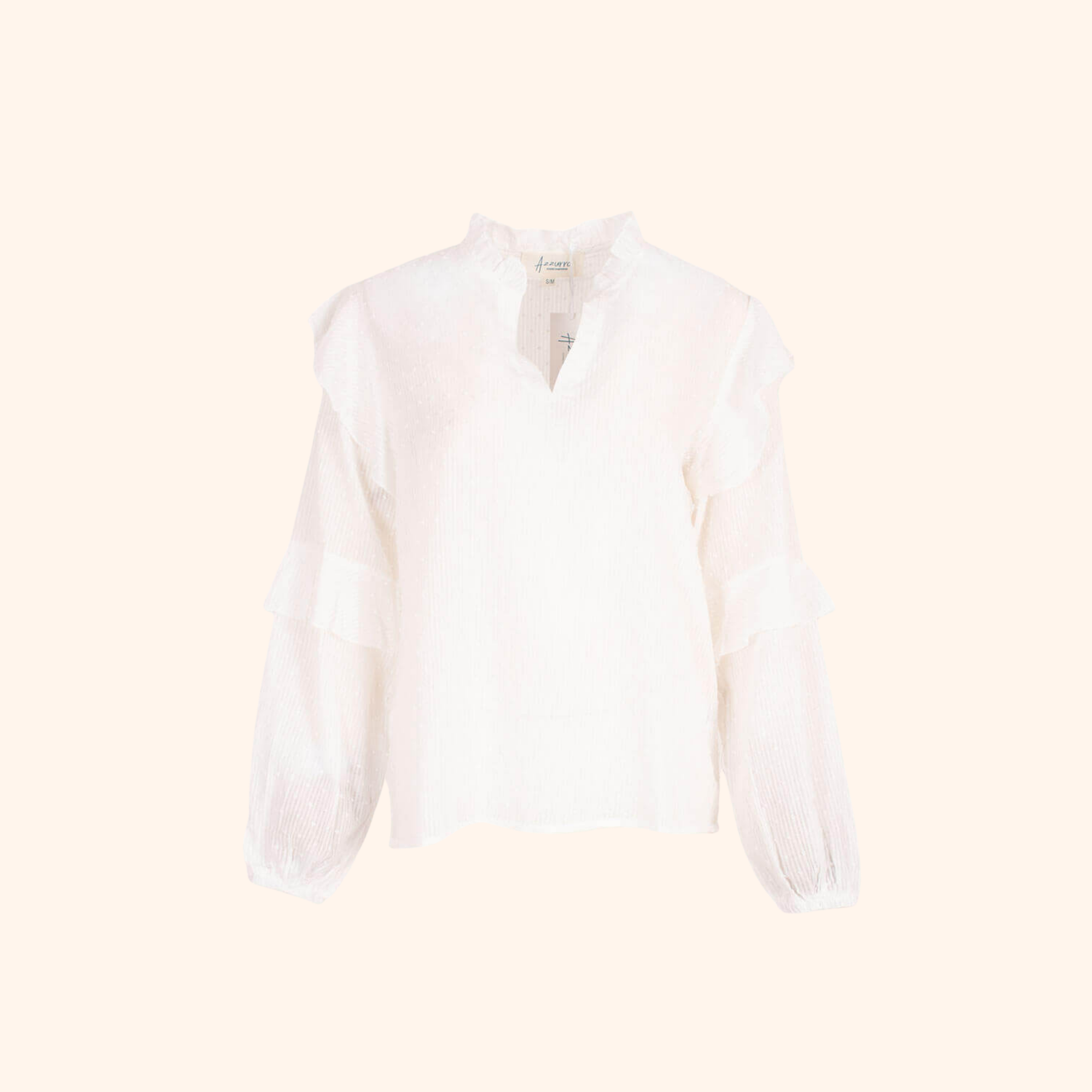 Ruffle Blouse – Zacht & Luchtig