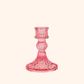 Glazen kandelaar Belle Pink