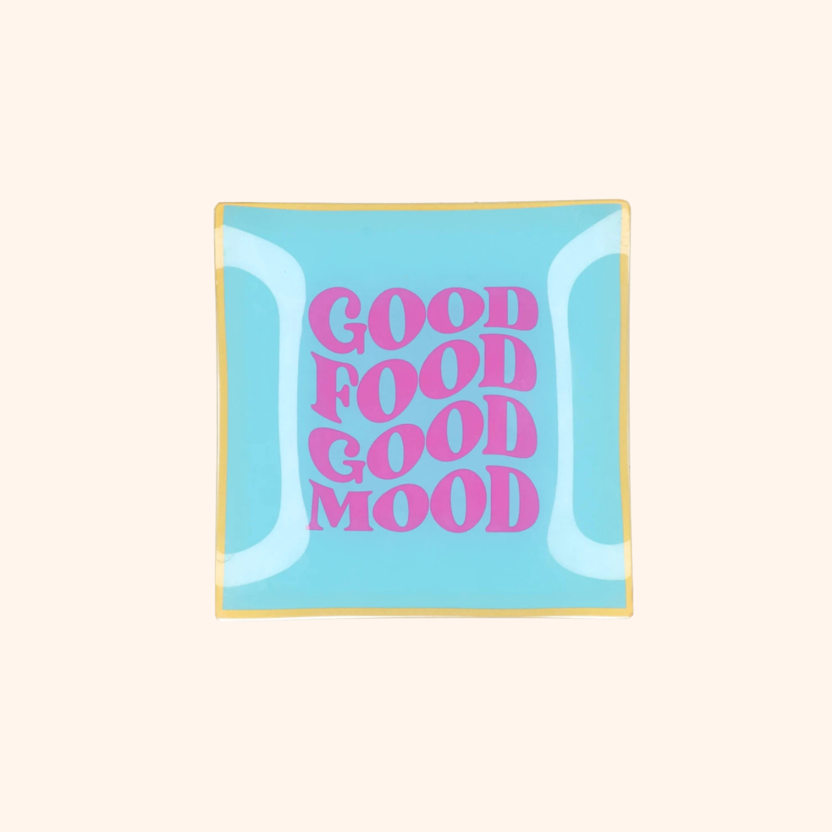 Good food Good mood - Decoratiebordje