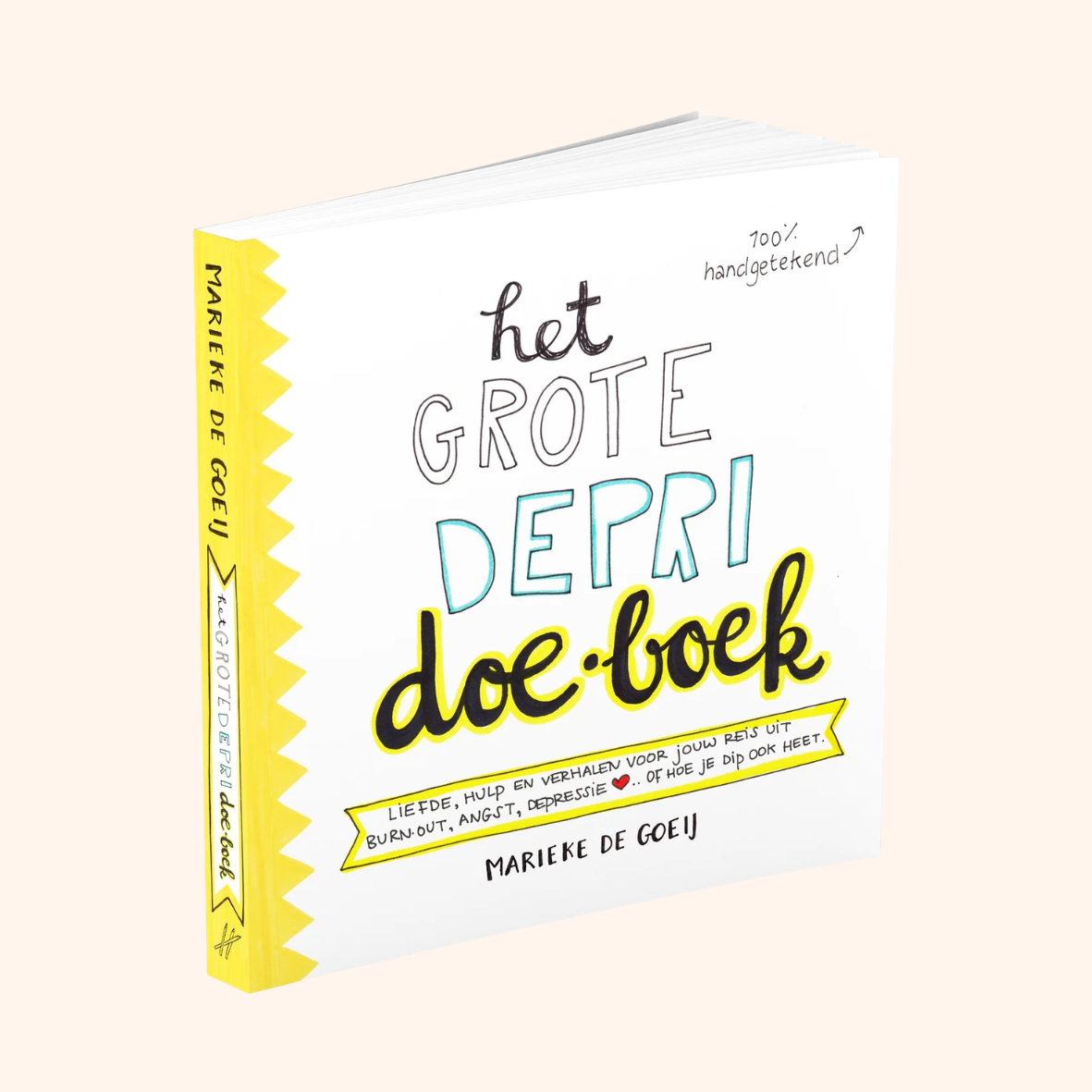 Het Grote Depri Doe-Boek – een liefdevolle schop onder je kont (op z’n zachtst)