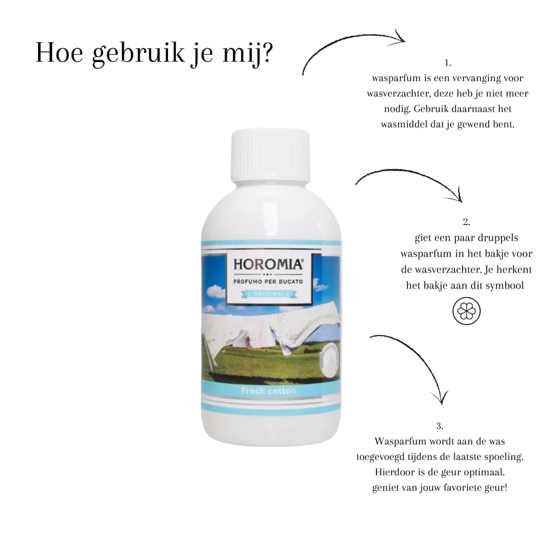 Horomia wasparfum Fresh Cotton