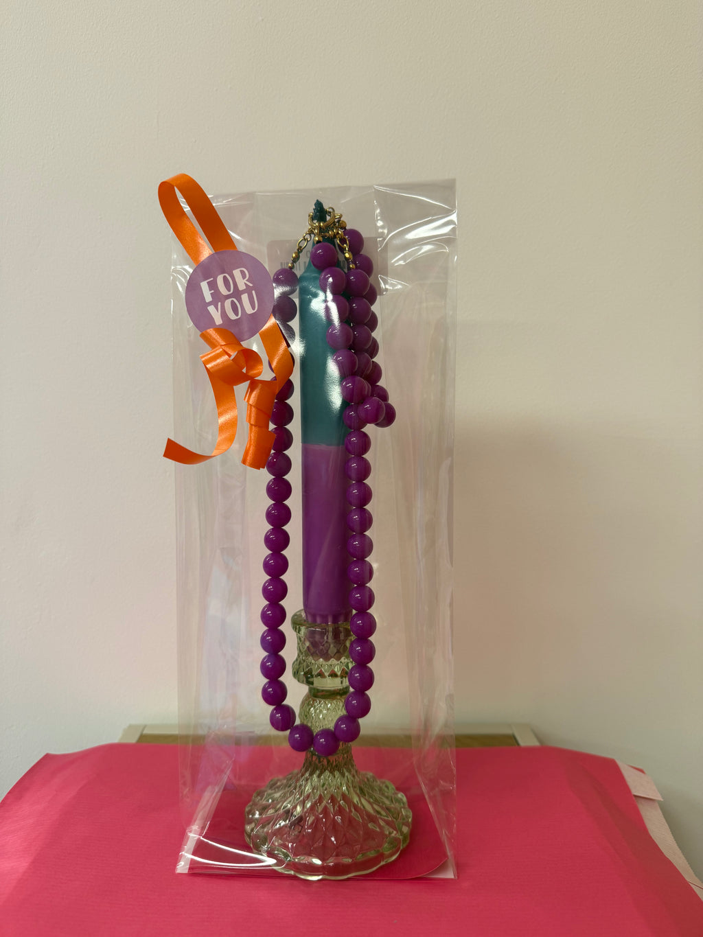Bonte Cadeaubundel – Color crush - Green Purple