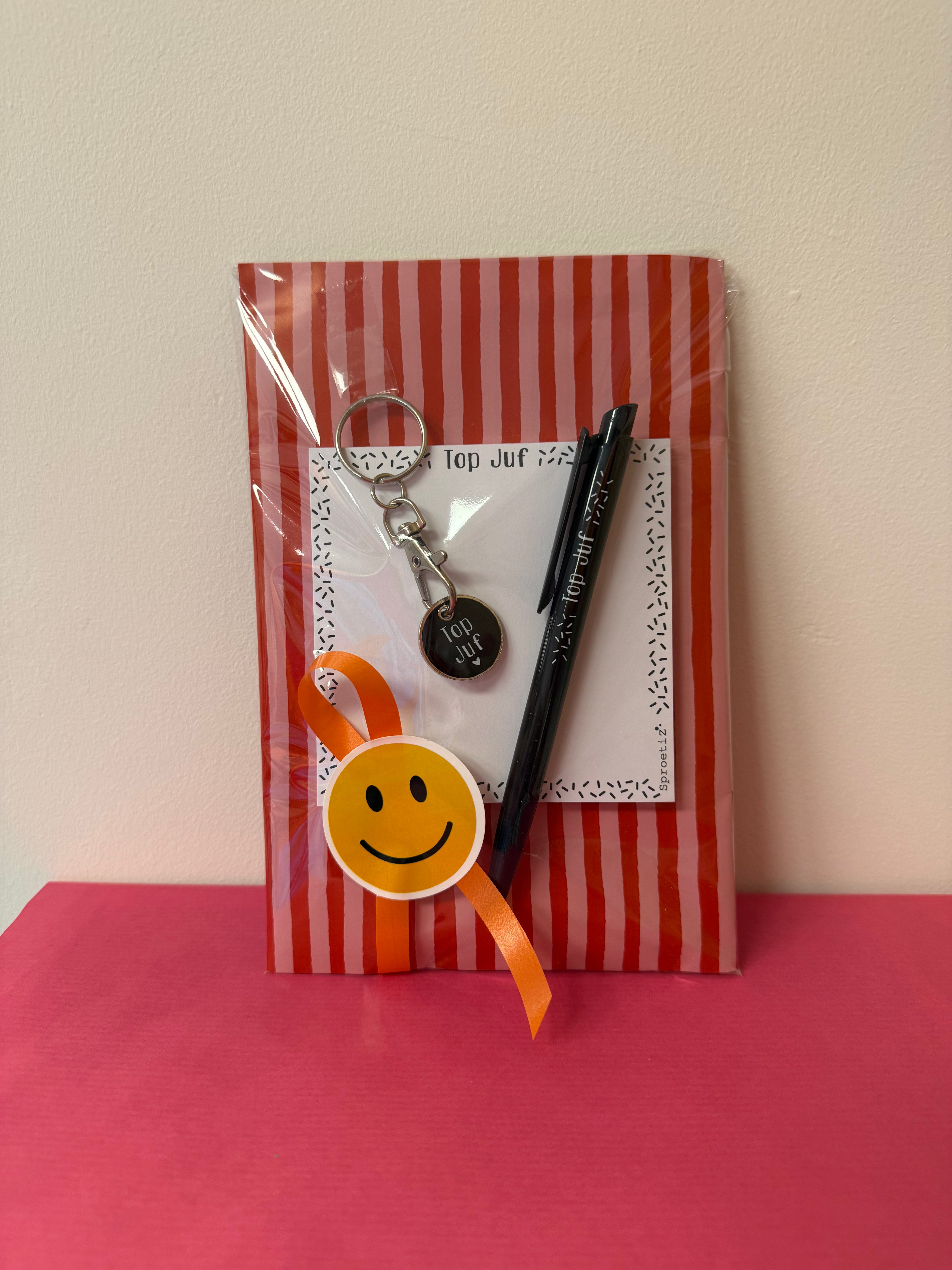 Cadeauset top juf