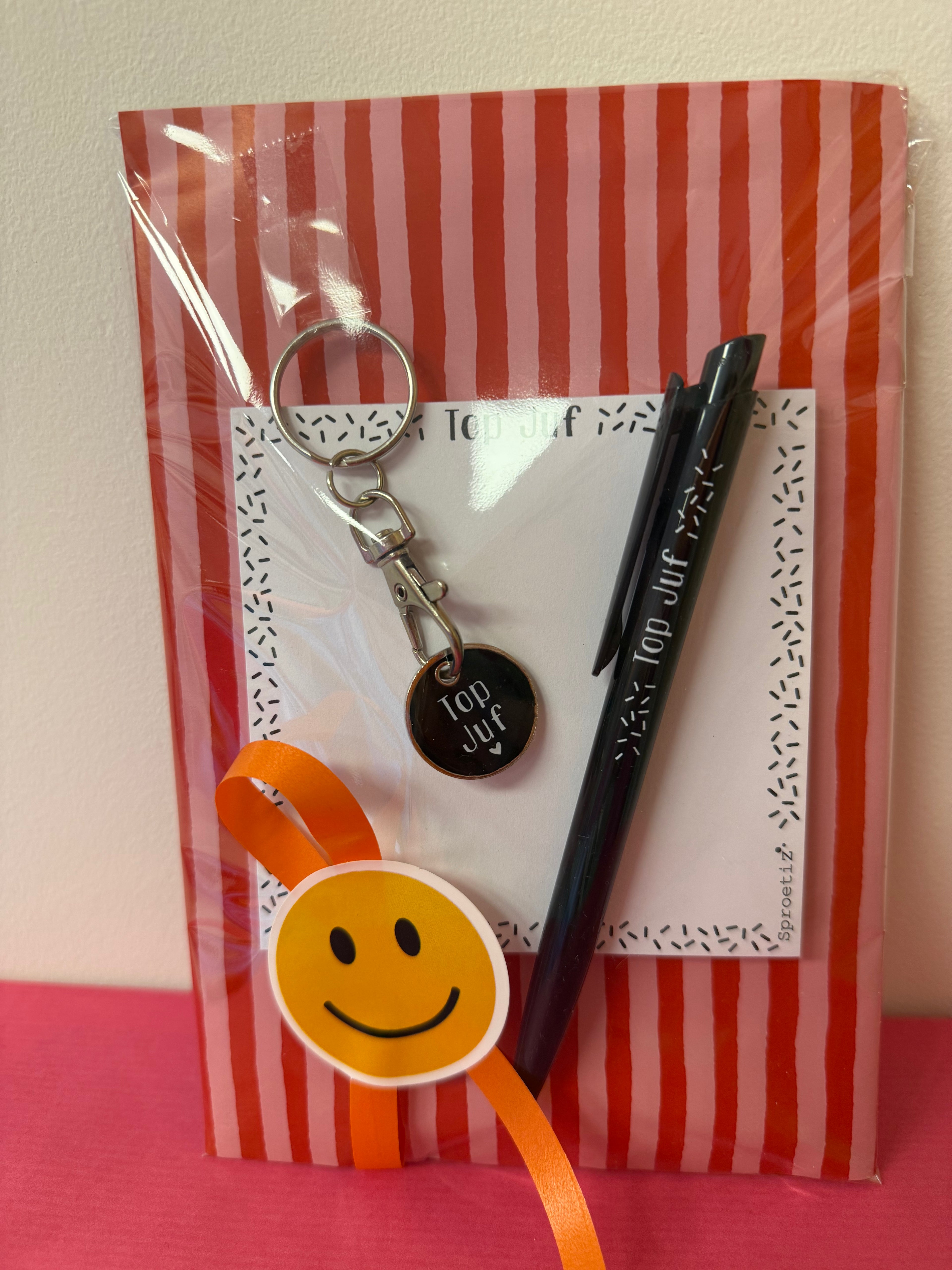 Cadeauset top juf