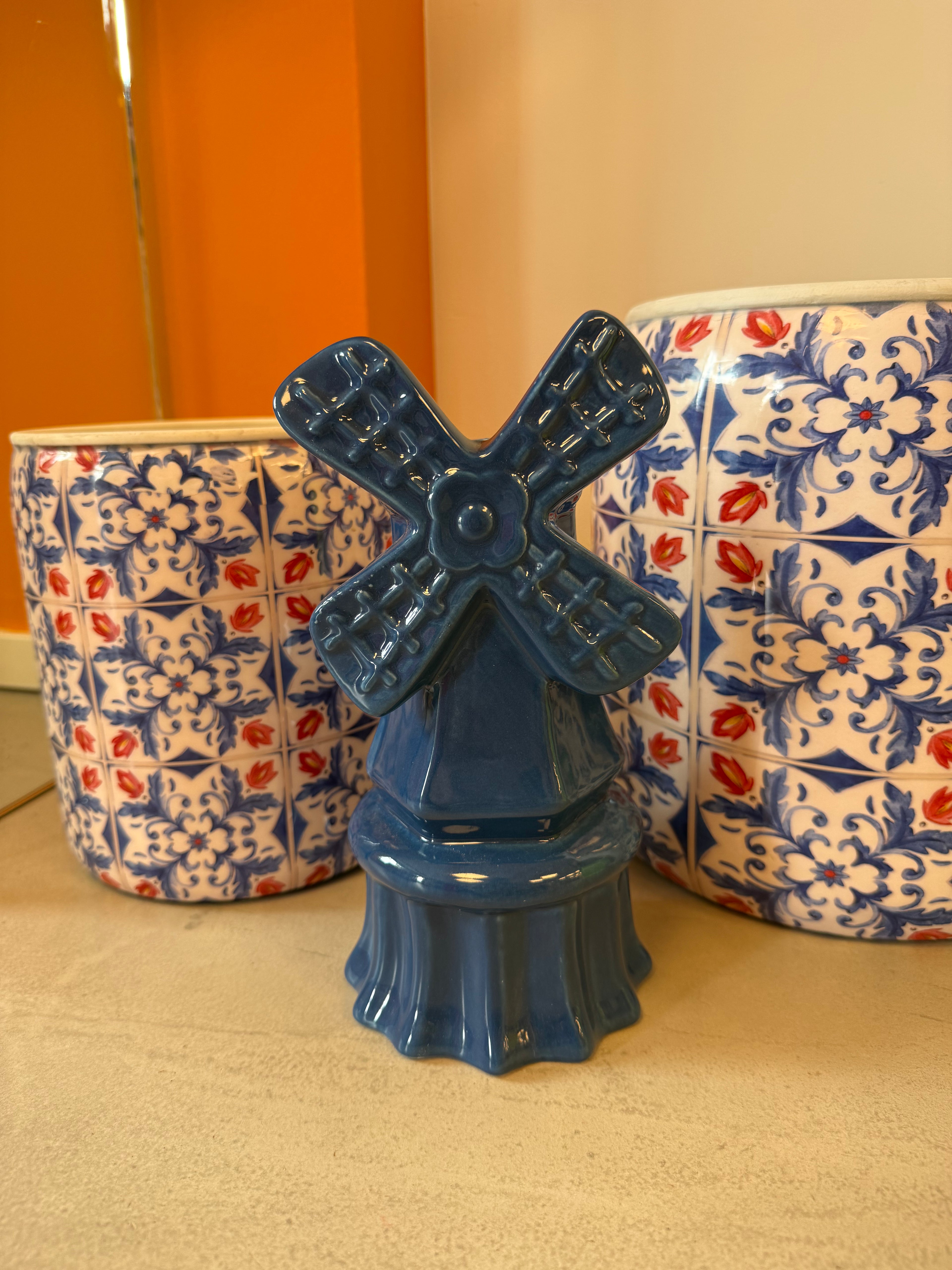 Delfts Blauwe Molenvaas – Hollands design met een moderne twist