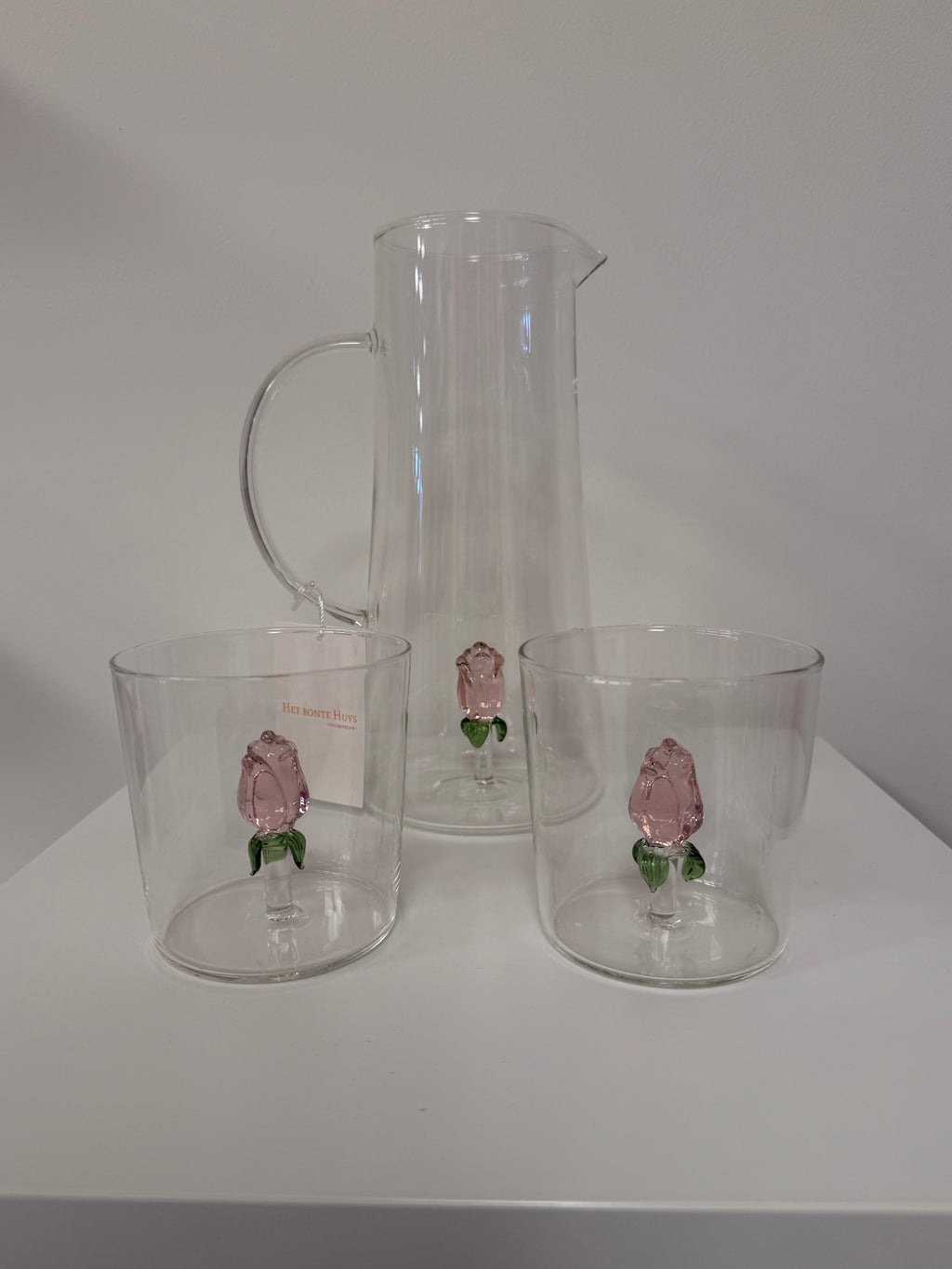 Glas met Handgemaakt Detail
