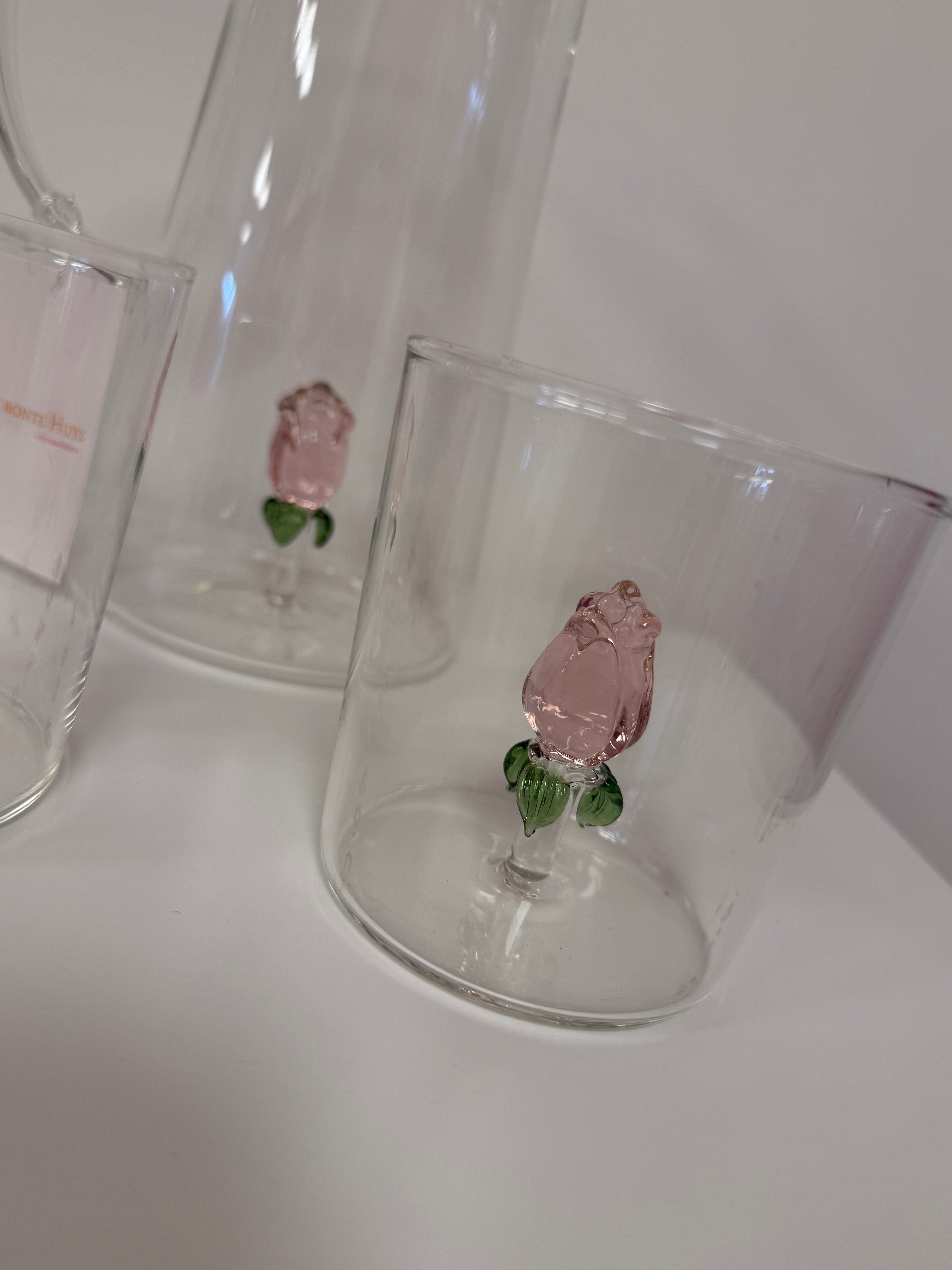 Glas met Handgemaakt Detail