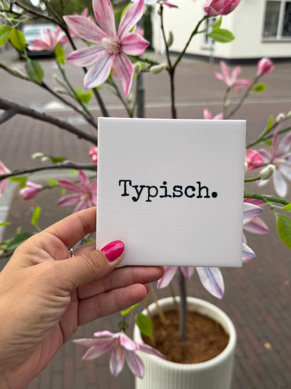 Tegeltje - Typisch.