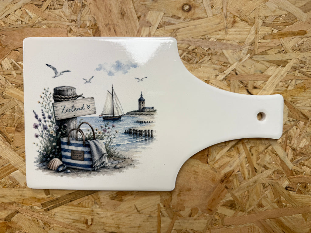 Keramische Serveerplank Zeeland, 13 x 22 cm