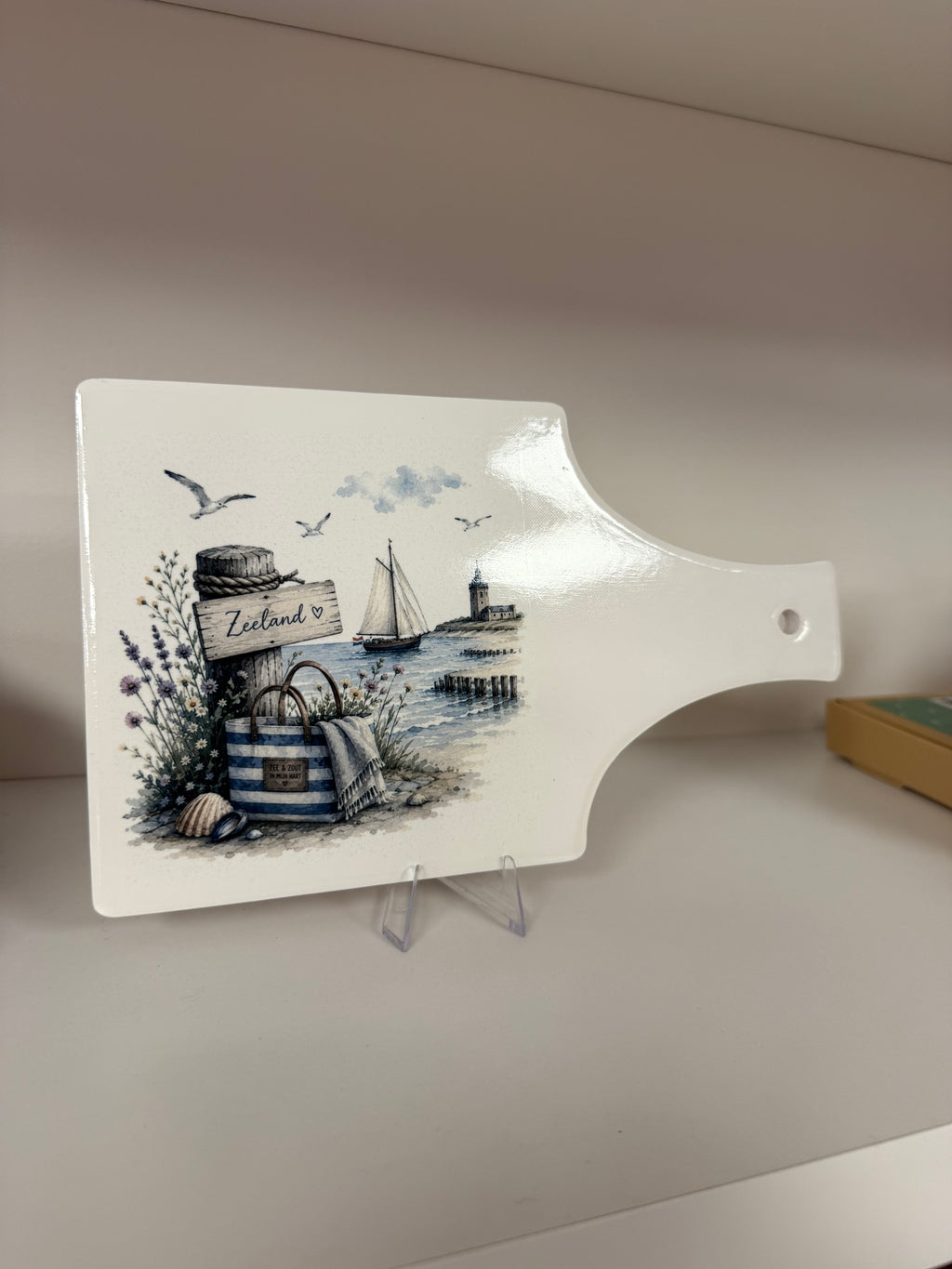Keramische Serveerplank Zeeland, 13 x 22 cm