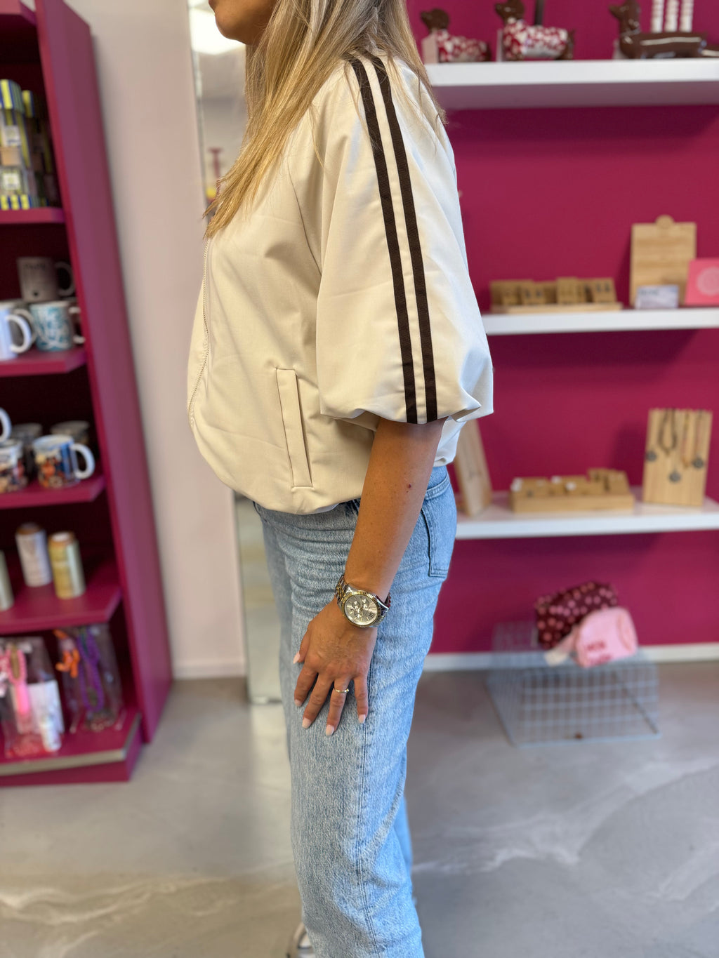 Bomber Shelly – Beige