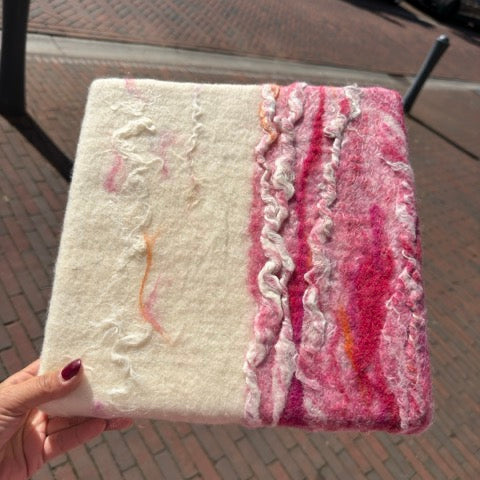 Wolkunst op canvas – Wild Raspberry