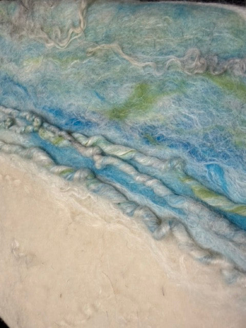 Wolkunst op canvas – By the Sea