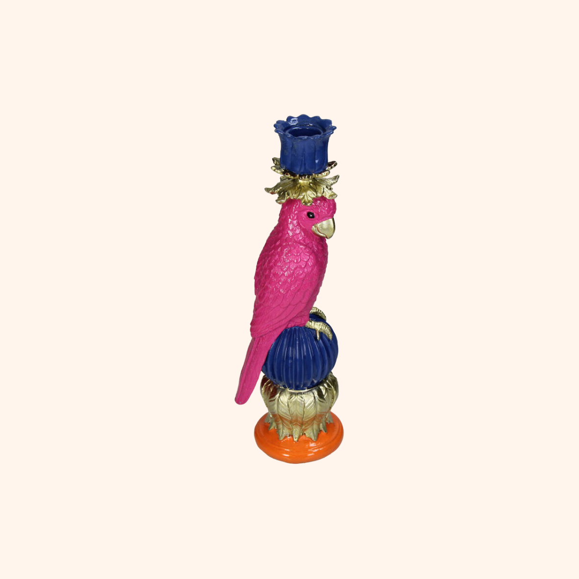 Roze Kaketoe Kandelaar