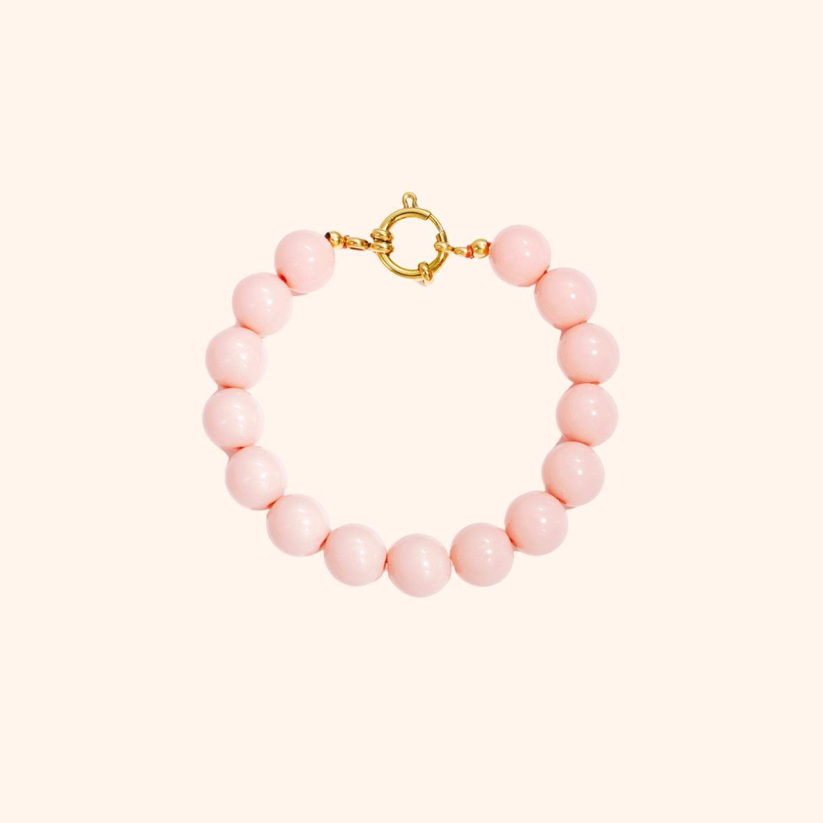 Armband – Middel Kralen met Frontsluiting