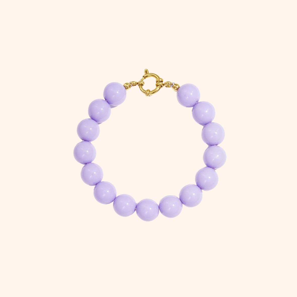 Armband – Middel Kralen met Frontsluiting
