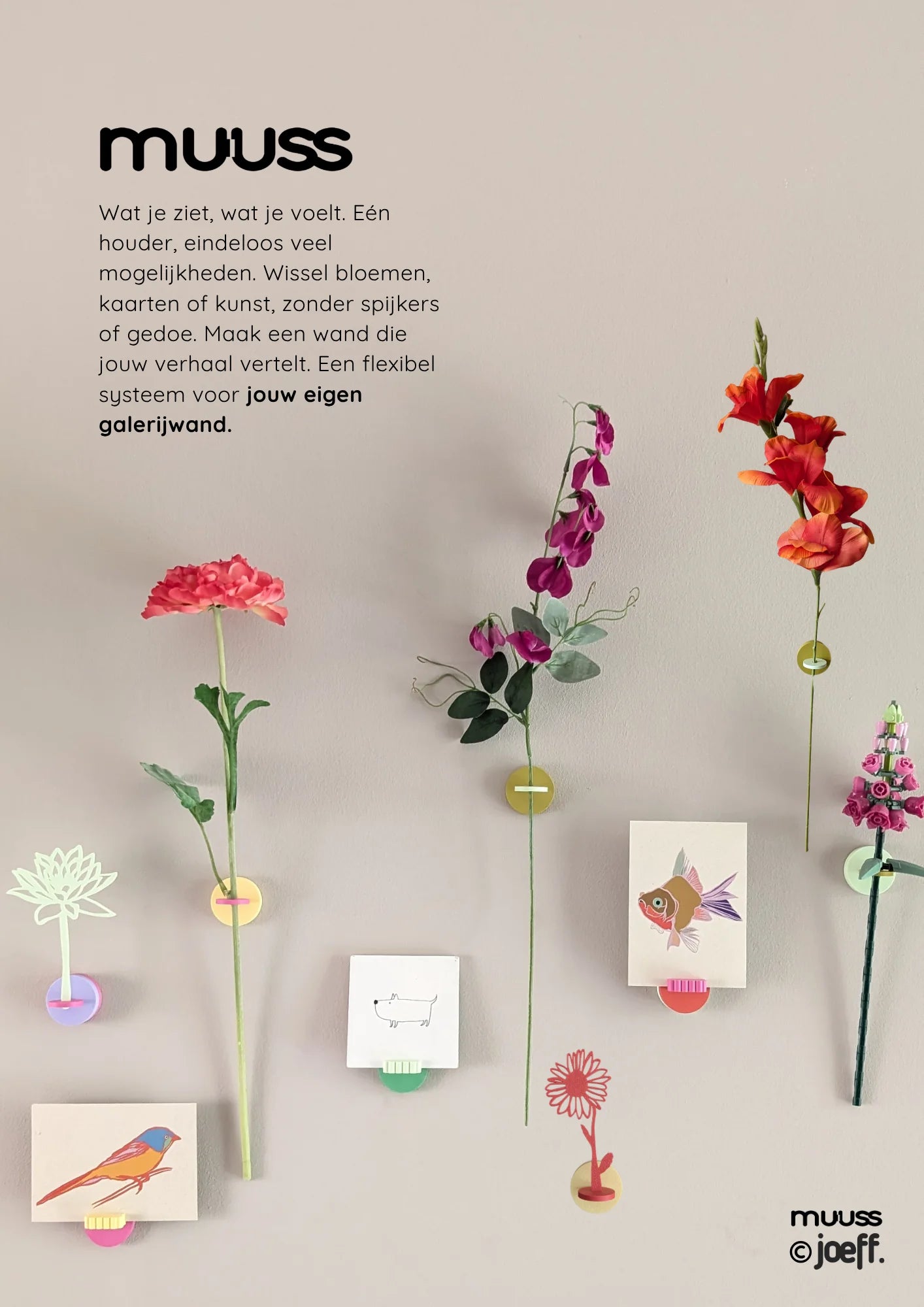 Muuss - Kunstbloemschakel