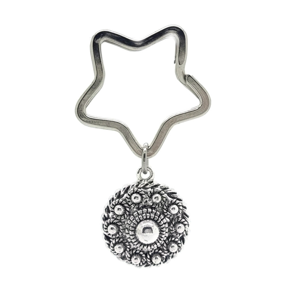 Sleutelhanger - Zeeuwse knop ster MYKK Jewelry