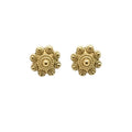 RVS Zeeuwse knop oorbellen goud - Steker MYKK Jewelry