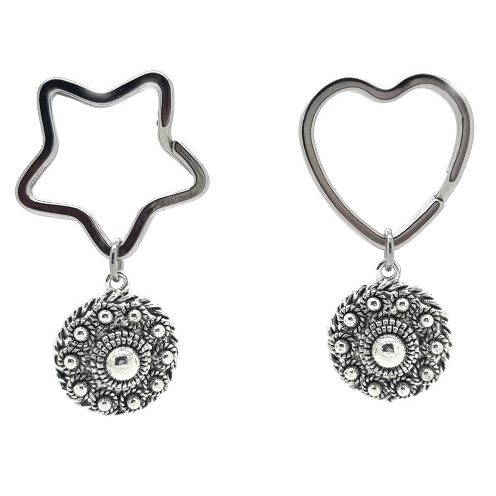 Sleutelhanger - Zeeuwse knop ster MYKK Jewelry