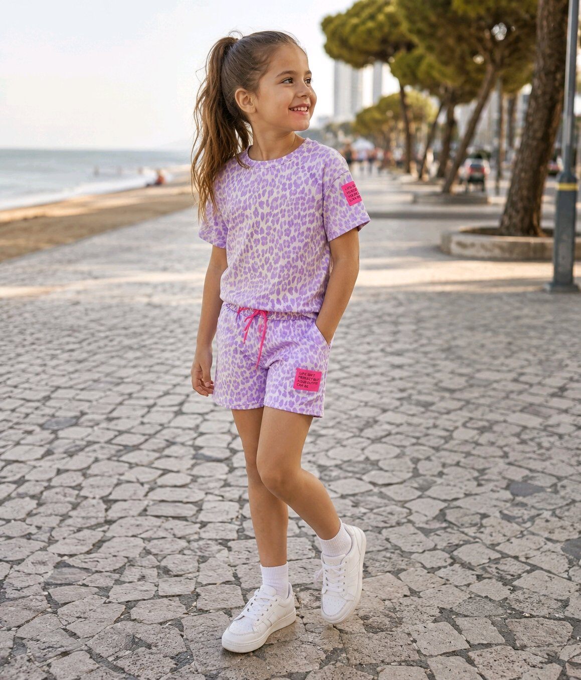 Meisjesset Leopard Love