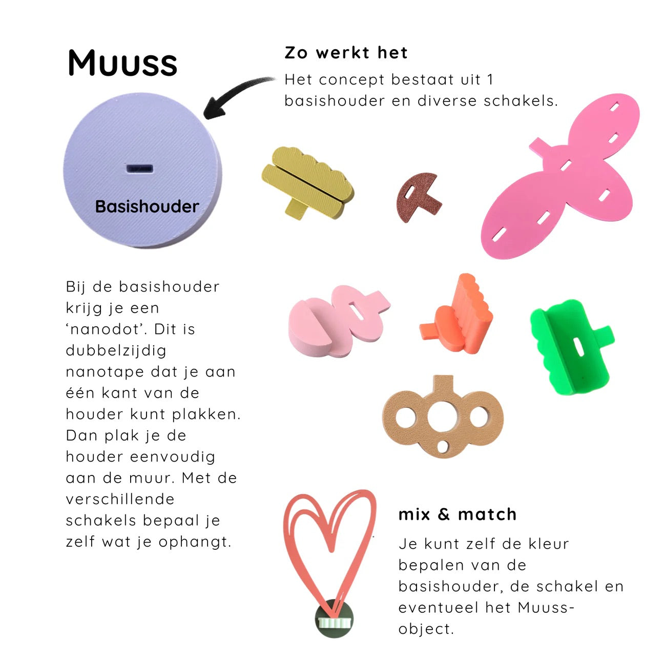 Muuss - Basishouder