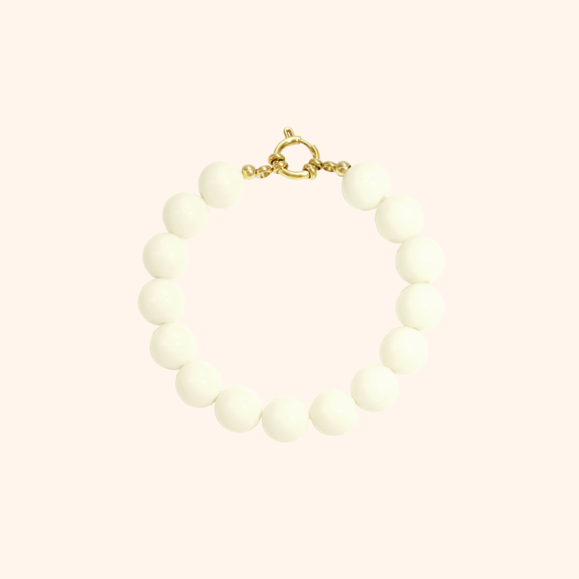 Armband – Middel Kralen met Frontsluiting