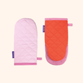Ovenwanten Set – Coral Kiss