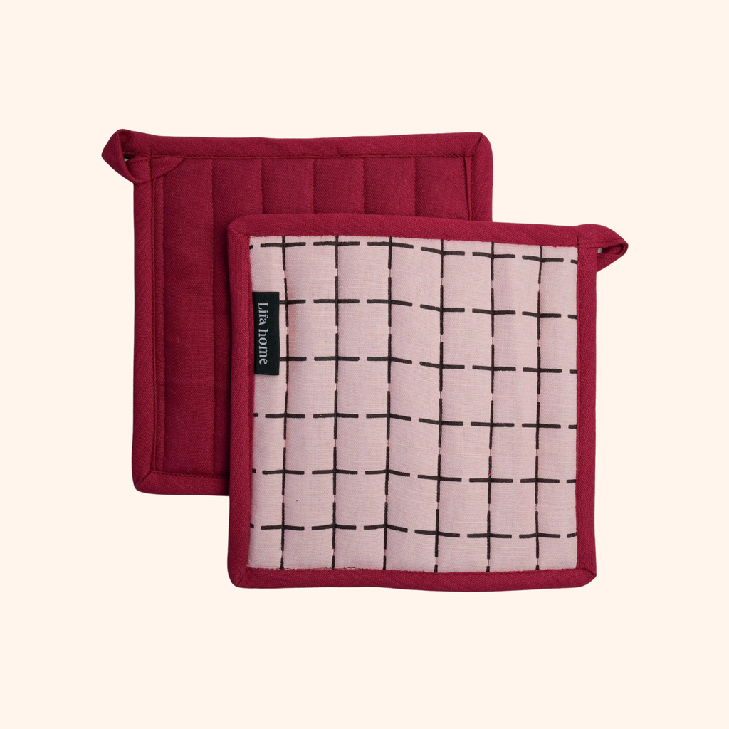 Lifa keukenset - Pink Burgundy