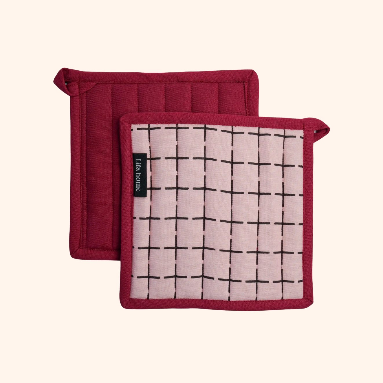 Lifa keukenset - Pink Burgundy