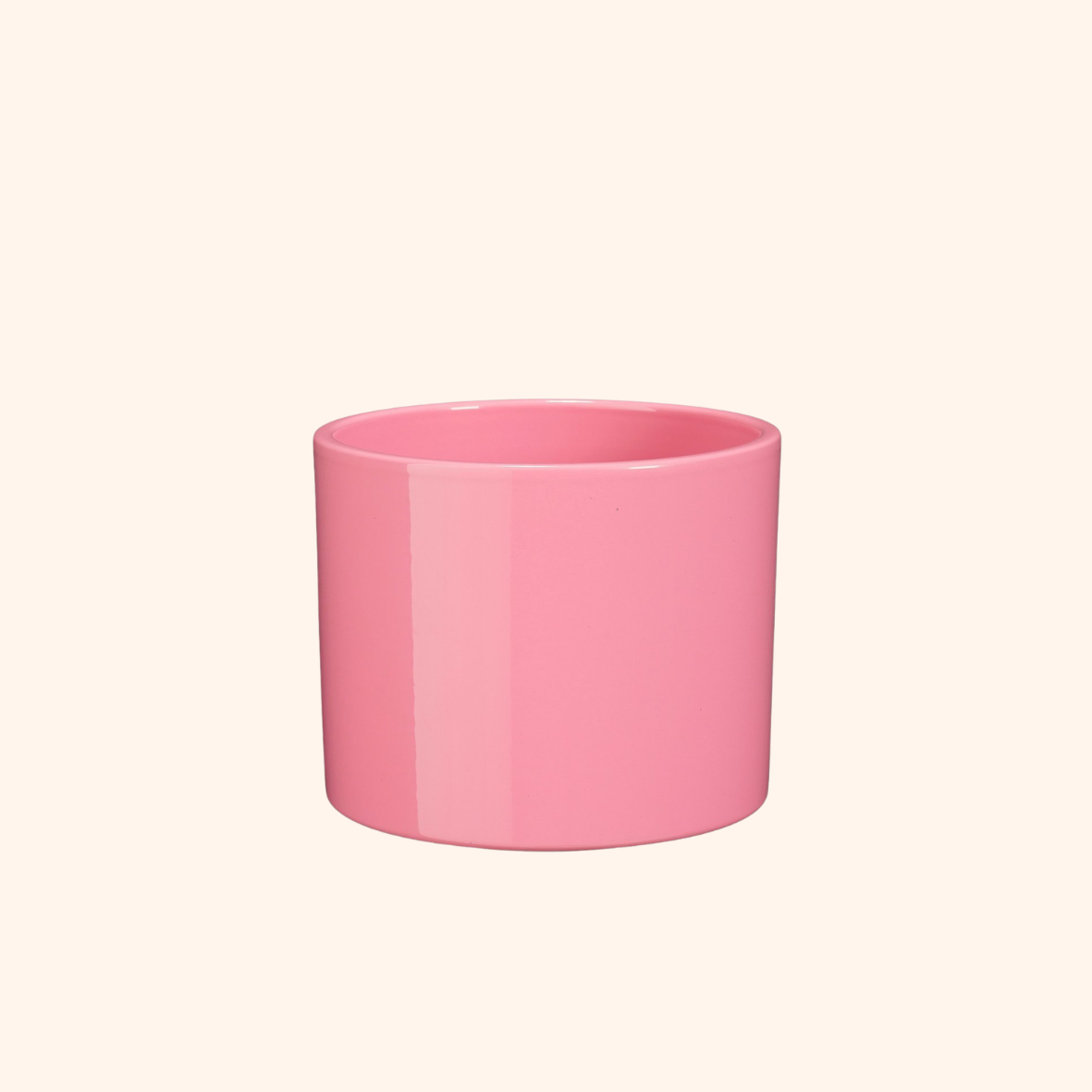 Roze Keramieken Bloempot