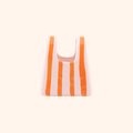 Tas Vaas Roze Oranje Gestreept