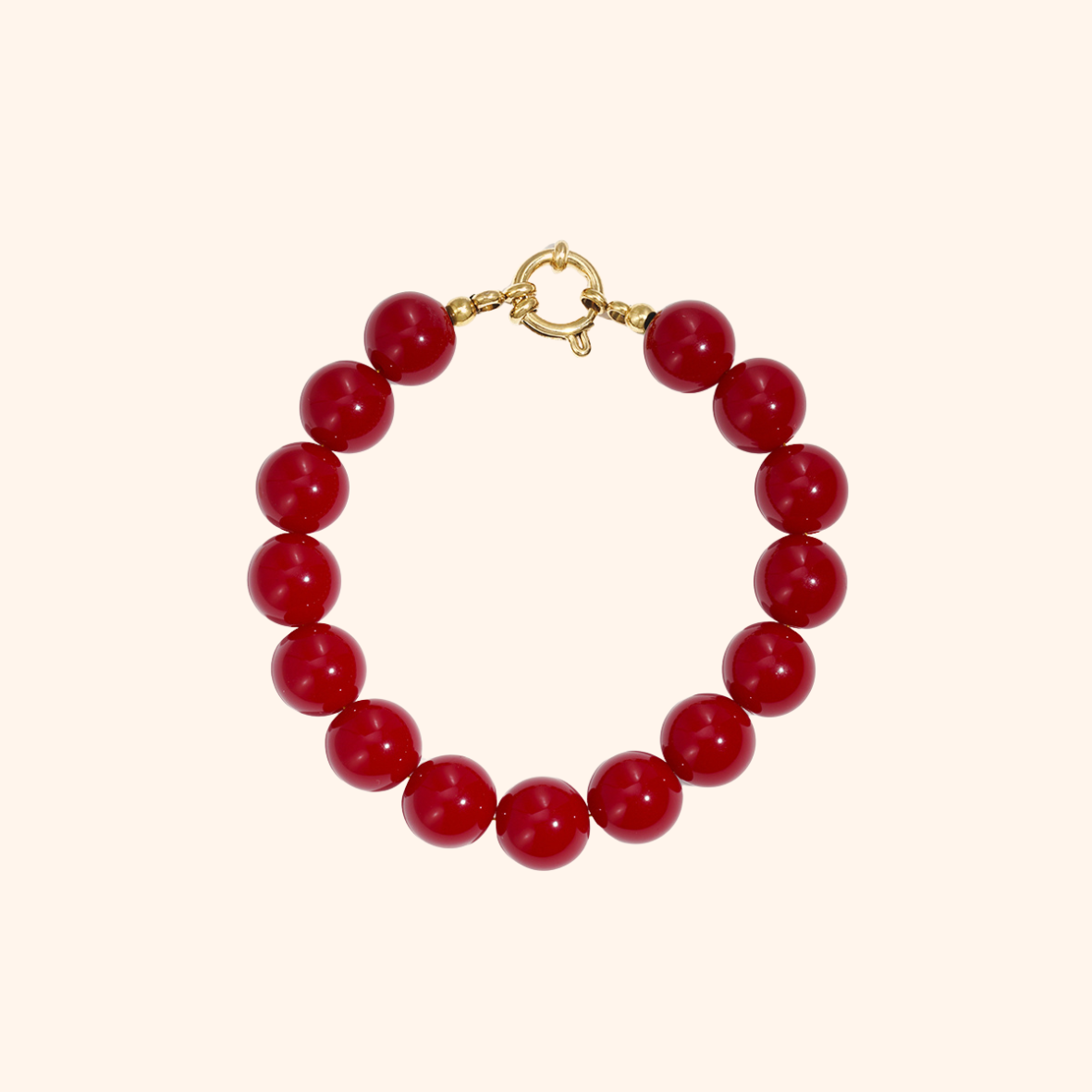Armband – Middel Kralen met Frontsluiting