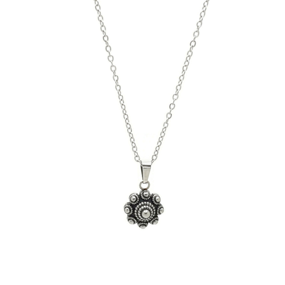 MYKK Jewelry | Sieraden RVS Zeeuwse knop ketting - Kleine knop