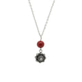 MYKK Jewelry | Sieraden RVS Zeeuwse knop ketting - Koraal